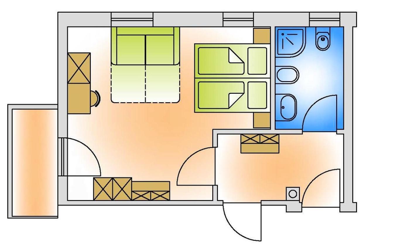 Residence Hauserhof Rodengo Δωμάτιο φωτογραφία